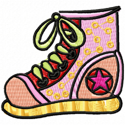 Shoes Embroidery Design 3 Shoes Embroidery Design 3